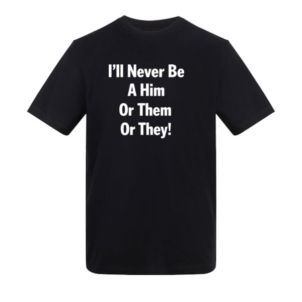 I'll Never Be A Him Black Thumbnail